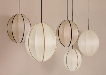 Indochina Classic Oval S lampskärm - Offwhite-amber - Oi Soi Oi