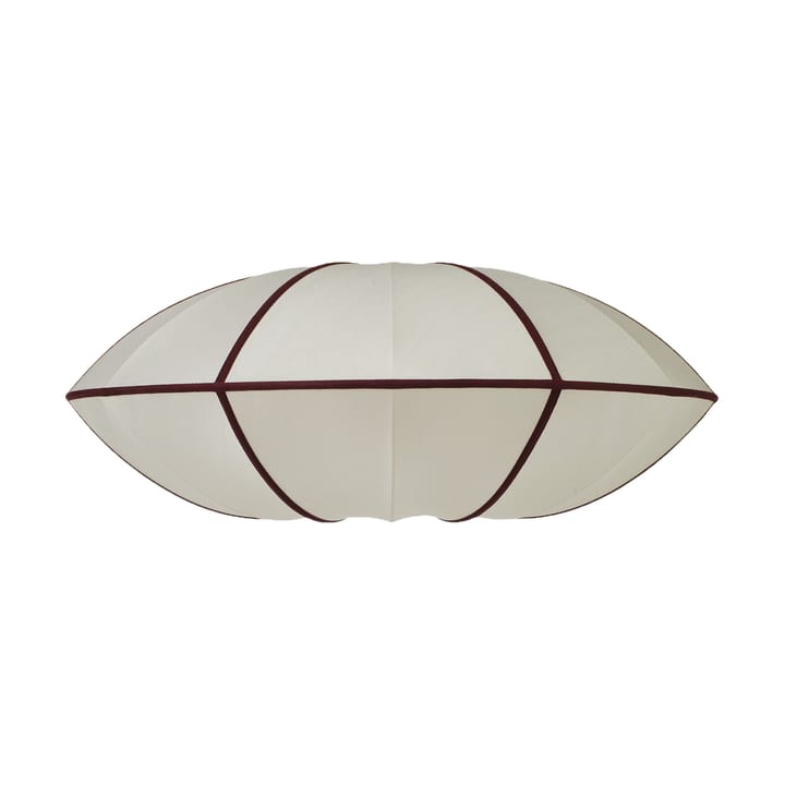 Indochina Classic UFO Lampenschirm, Offwhite-bordeaux Oi Soi Oi