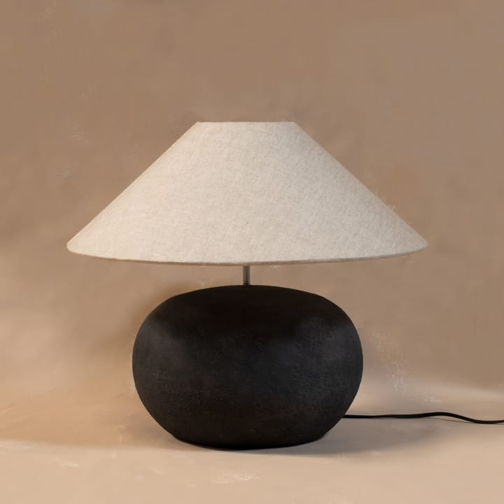 Bellac lamp base 30.5 cm, Black Olsson & Jensen