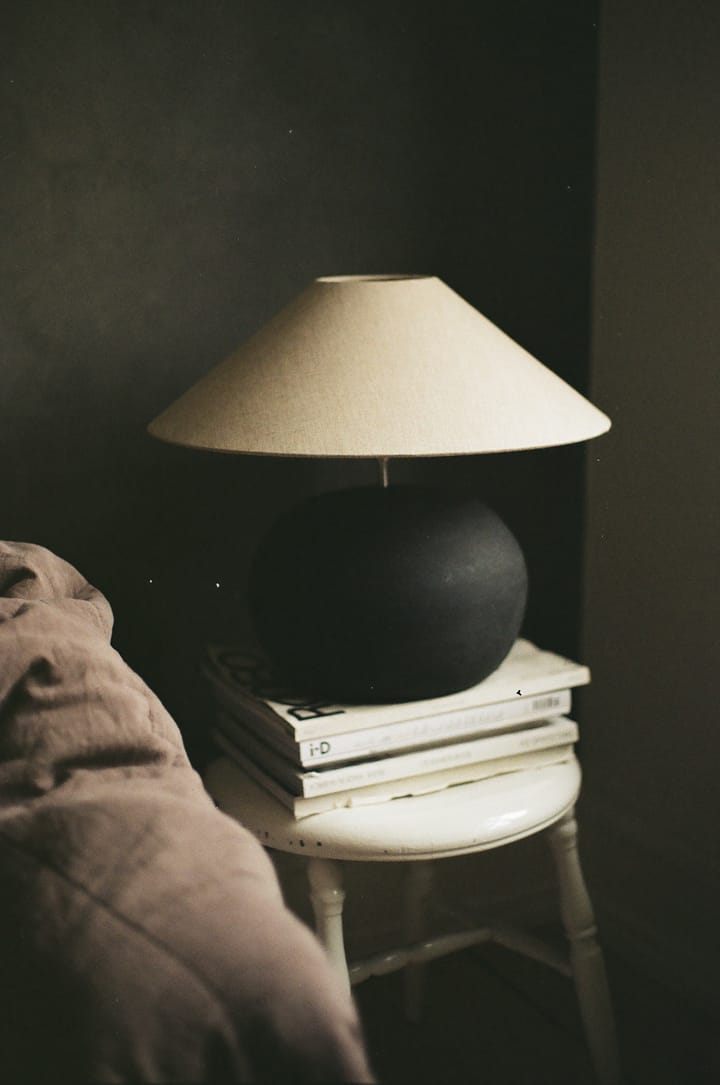 Bellac lamp base 30.5 cm, Black Olsson & Jensen