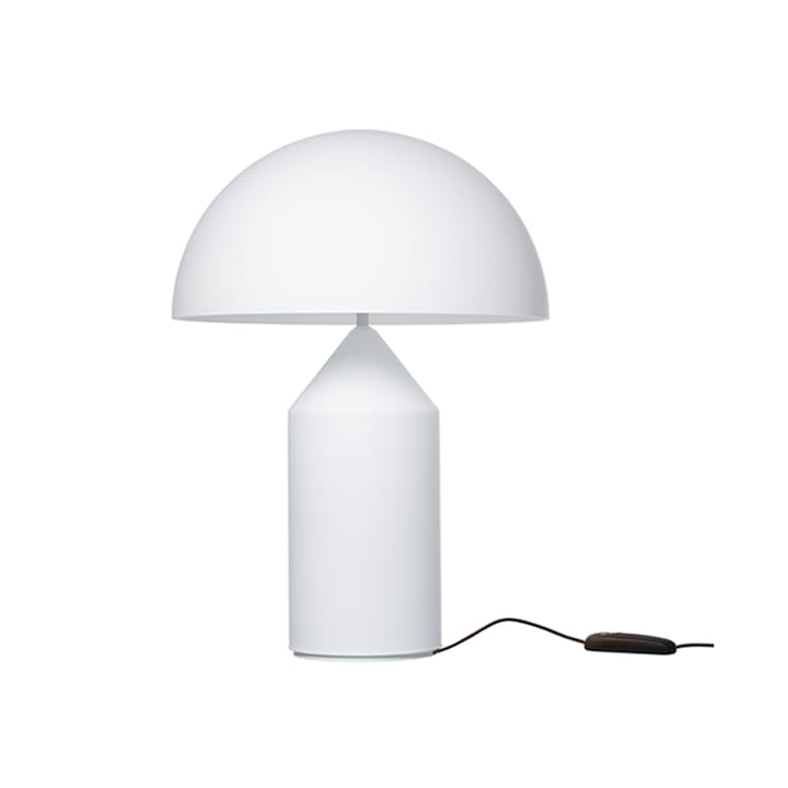 Atollo large 235 bords/golvlampa glas, Opal Oluce