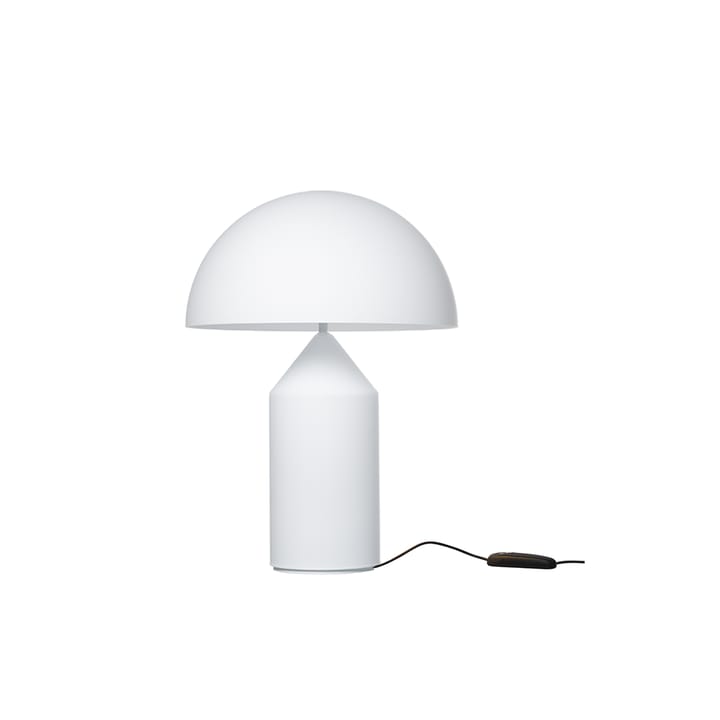 Atollo medium 237 bordslampa glas - opal, medium - Oluce