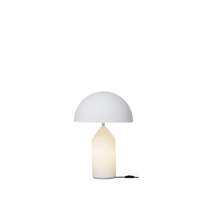 Atollo small 236 bordslampa glas, Opal Oluce