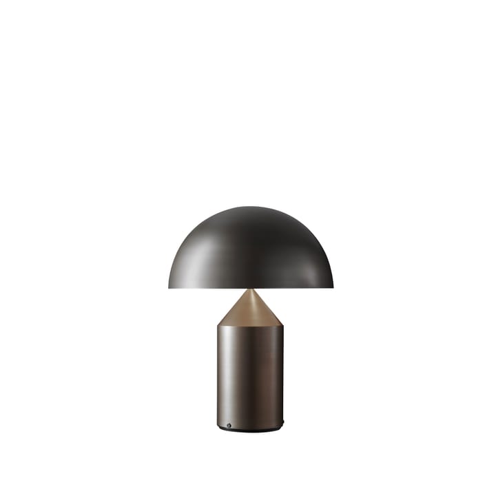 Atollo small 238 bordslampa metall, Satin bronze Oluce