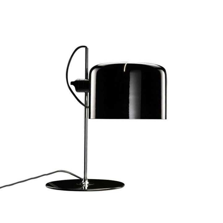 Coupé 2202 bordslampa, black, kromstativ Oluce