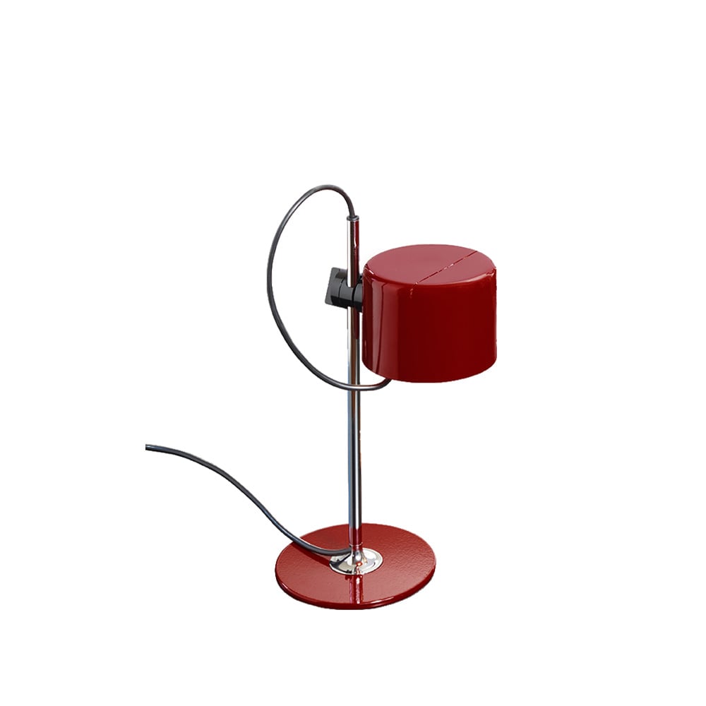 Oluce Coupé Mini table lamp Scarlet red