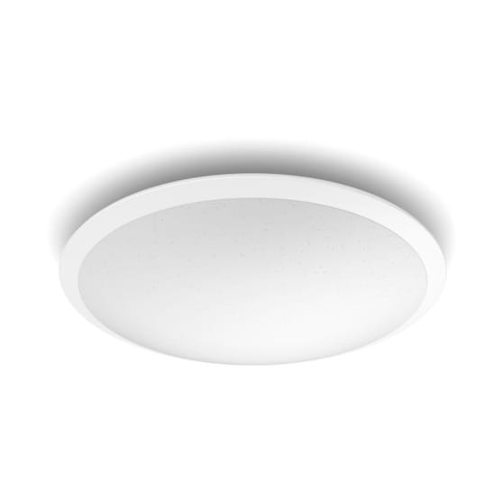 Cavanal ceiling lamp flush mount Ø35 cm - White - Philips