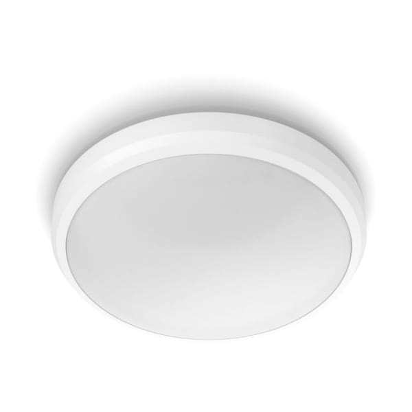 Doris badrums plafond 22,5x7 cm - Vit - Philips