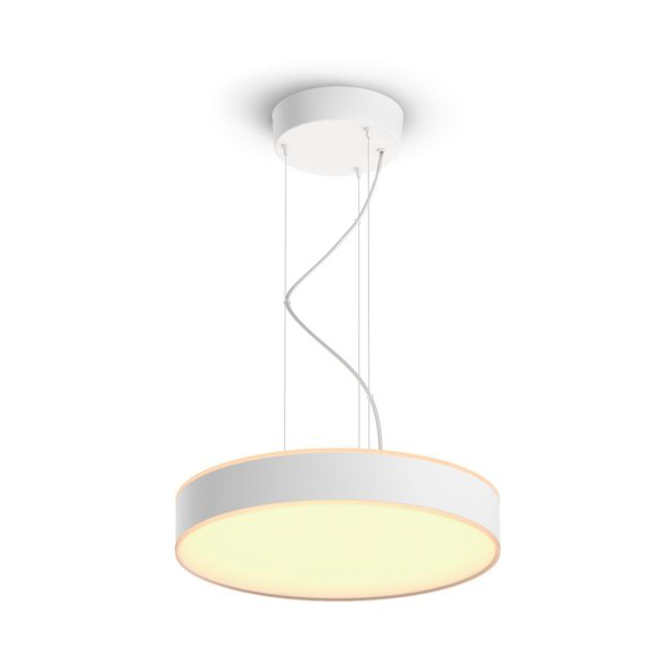 Philips Hue Enrave Hue ceiling lamp flush Ø42.5 cm White