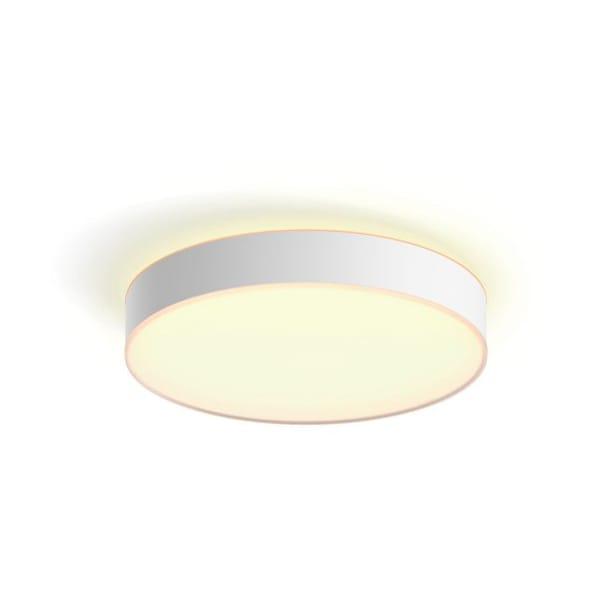 Enrave L Hue taklampa plafond Ø42,5x8,4 cm, Vit Philips Hue