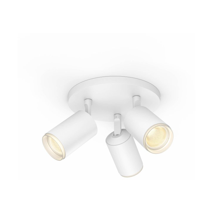 Philips Hue Fugato ceiling lamp 3-spot Ø29.3 cm White