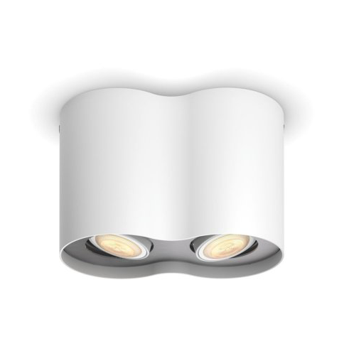 Philips Hue GU10 Pillar Hue Spot 2-pack White