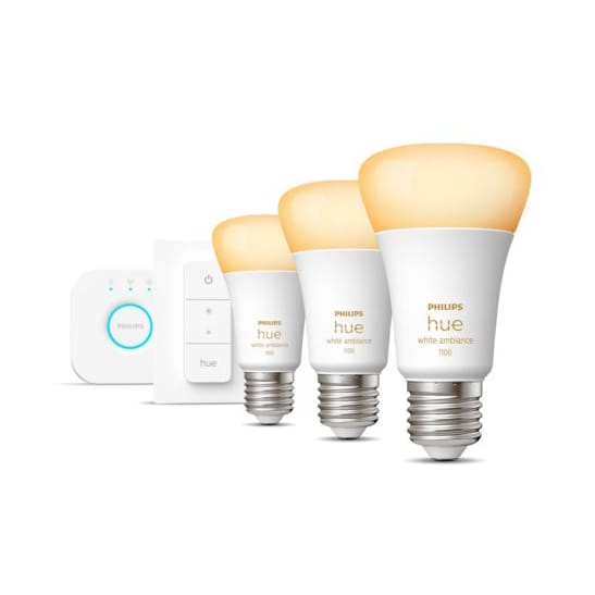 Hue Wa Normal E27 3-pack, 11 cm Philips Hue