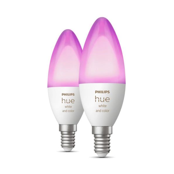 Hue Wca Kron E14 2-pack - 11,7 cm - Philips Hue