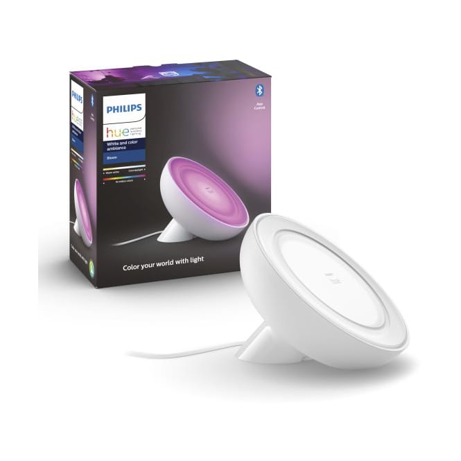 HueWCA Bloom bordslampa 12,9x10,1 cm, Vit Philips Hue