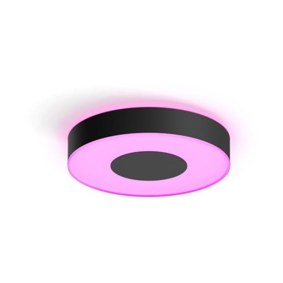 Infuse M Hue Ceiling Lamp Ø38.1 cm, Black Philips Hue