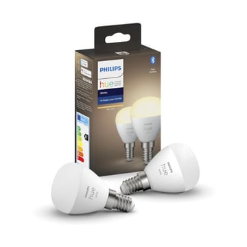 Philips Hue smart klotlampa E14 2-pack - Ø4,5 cm - Philips Hue