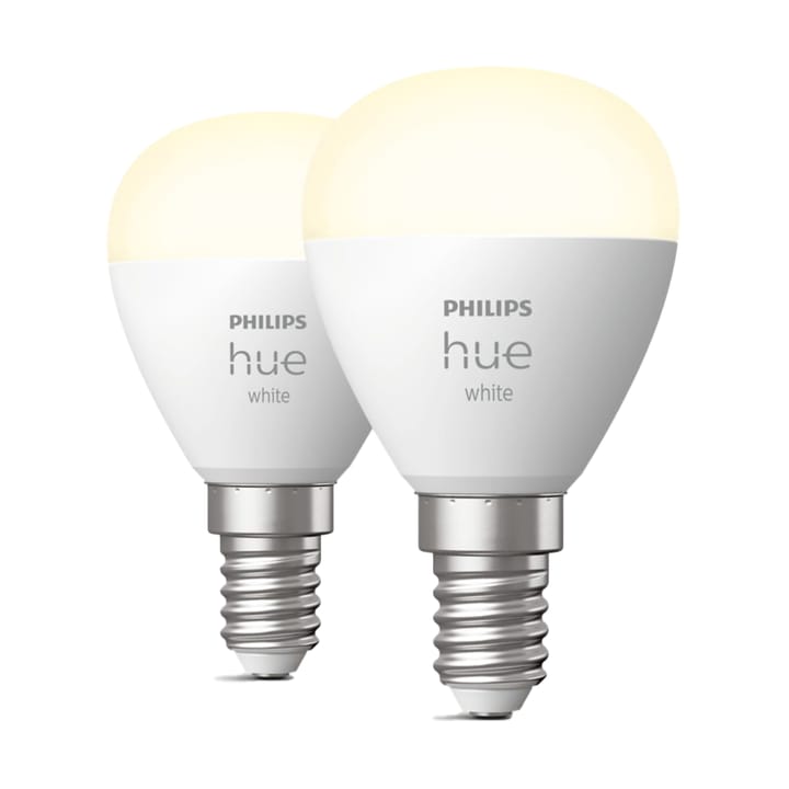 Philips Hue smart klotlampa E14 2-pack - Ø4,5 cm - Philips Hue