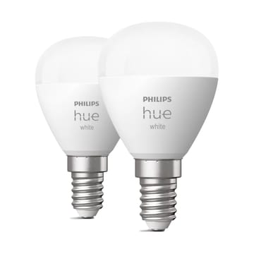 Philips Hue smart klotlampa E14 2-pack - Ø4,5 cm - Philips Hue