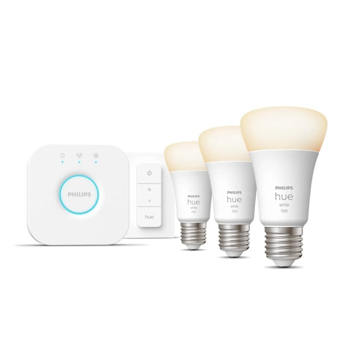 Philips Hue Smart Starter Kit E27, Clear Philips Hue