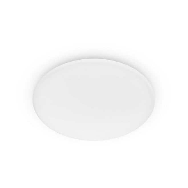 Moire ceiling lamp flush mount Ø28.6 cm - White - Philips