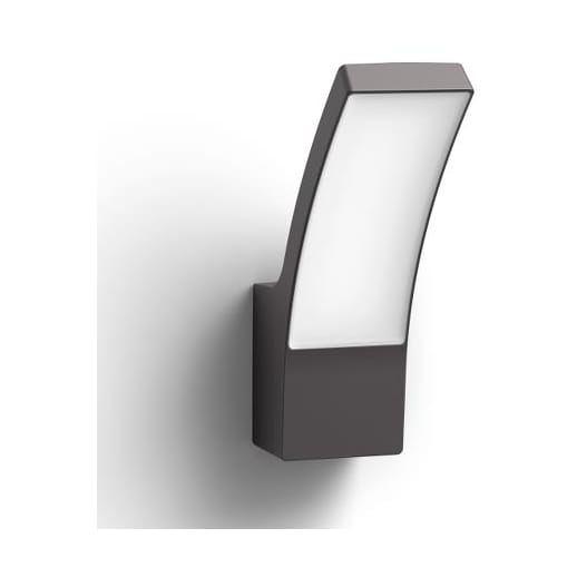Splay wall lamp 30x12 cm, Anthracite Philips