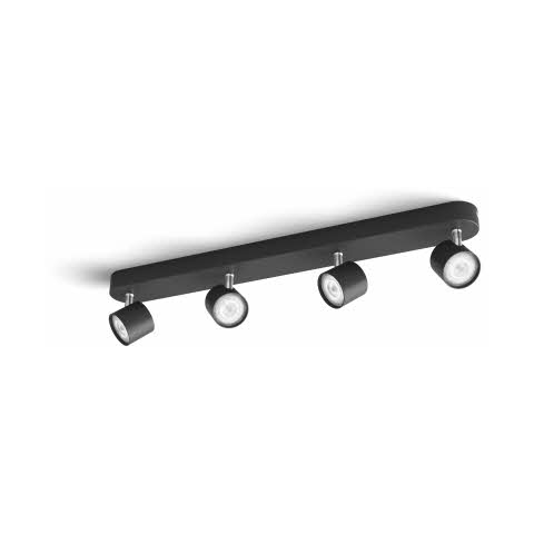 Philips Star Bar-Tube Ceiling Lamp Spot 57.7x9.2 cm Black