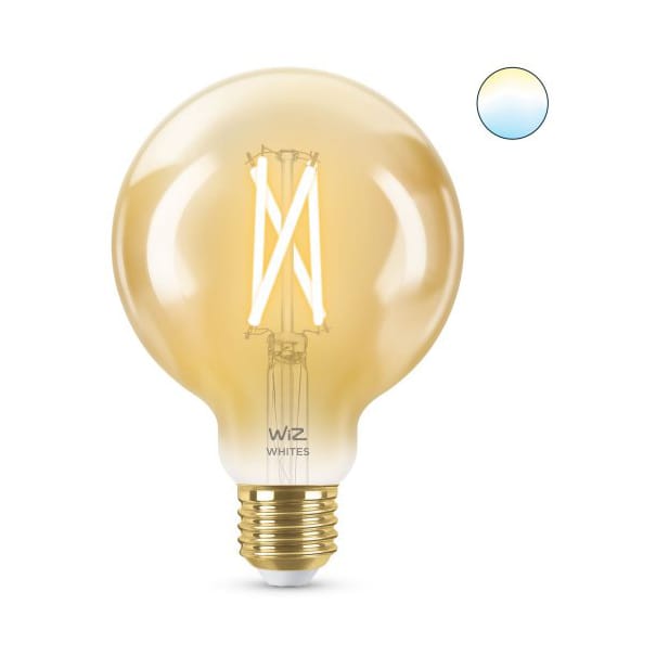 Philips WiZ globe light bulb E27 50W,  Philips WiZ