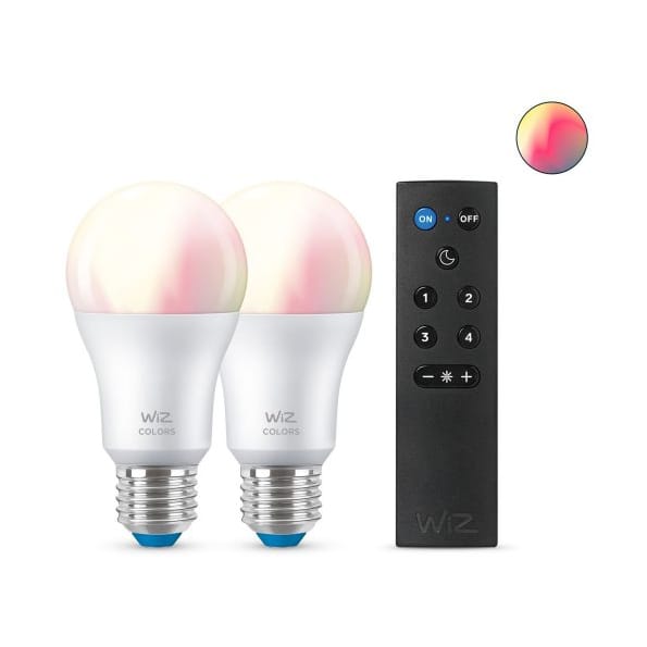 Philips WiZ Leuchtmittel E27 60W 2er Pack - Mehrfach - Philips WiZ