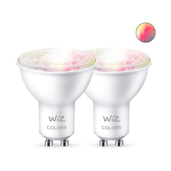 Philips WiZ Leuchtmittel GU10 2er-Pack - Mehrfach - Philips WiZ