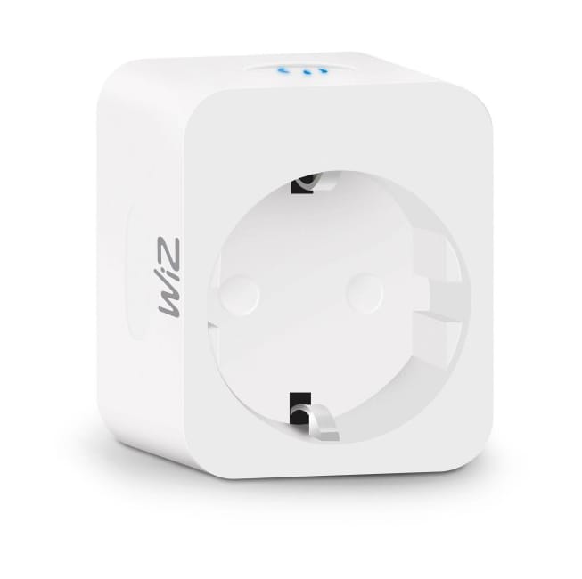 Philips WiZ smart plug WIFI powermeter - Vit - Philips WiZ