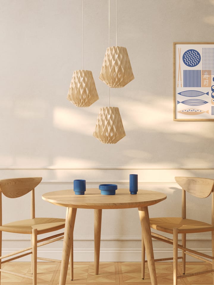 Pilke Signature pendant lamp Ø28 cm, birch Pilke