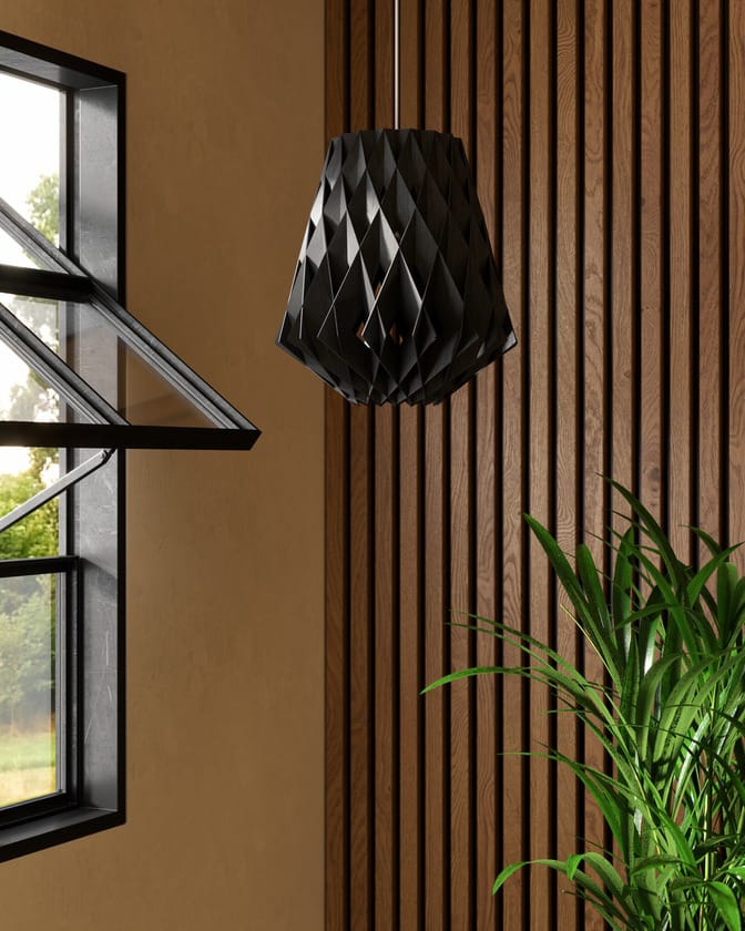 Pilke Signature pendant lamp Ø28 cm, Black Pilke