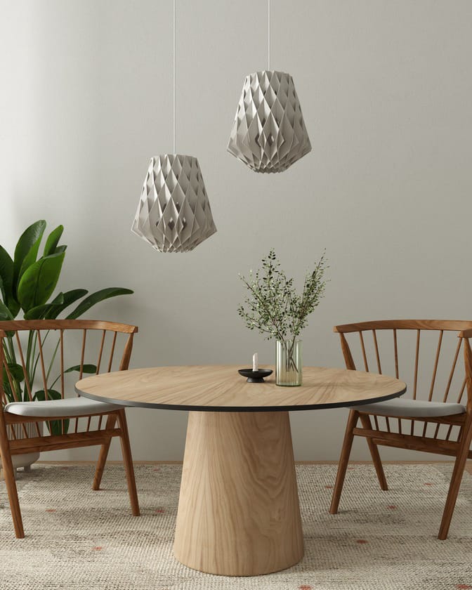 Pilke Signature pendant lamp Ø28 cm, White Pilke