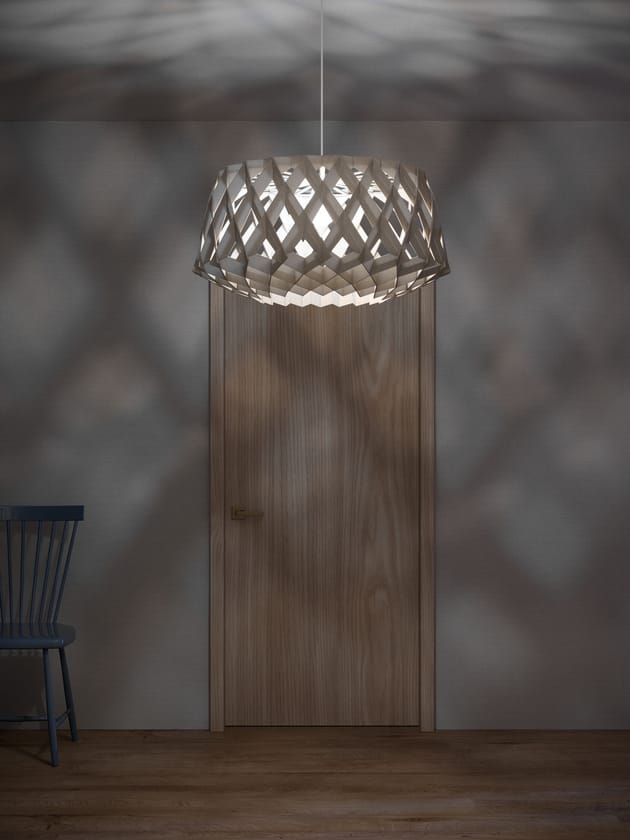 Pilke Signature pendant lamp Ø60 cm, birch Pilke