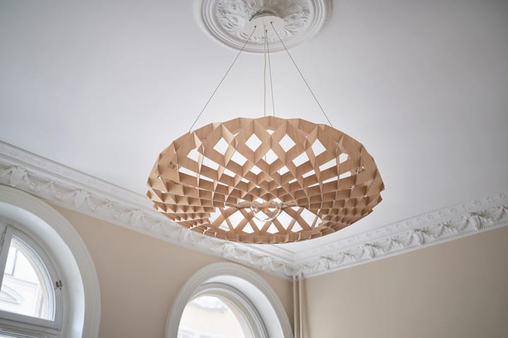 Pilke Signature pendant lamp Ø95 cm, birch Pilke