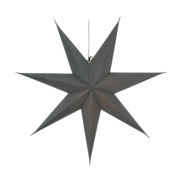 Bare advent star blue grey - 60 cm - Scandi Living