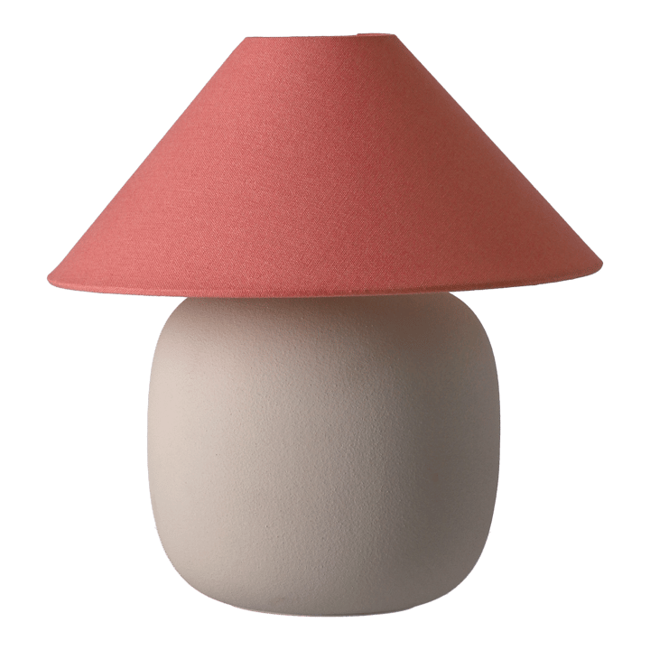 Boulder bordslampa 29 cm beige-peach - undefined - Scandi Living