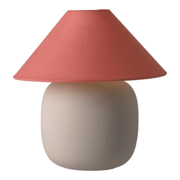 Boulder bordslampa 29 cm beige-peach - undefined - Scandi Living