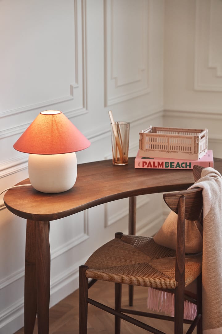 Boulder bordslampa 29 cm beige-peach,  Scandi Living