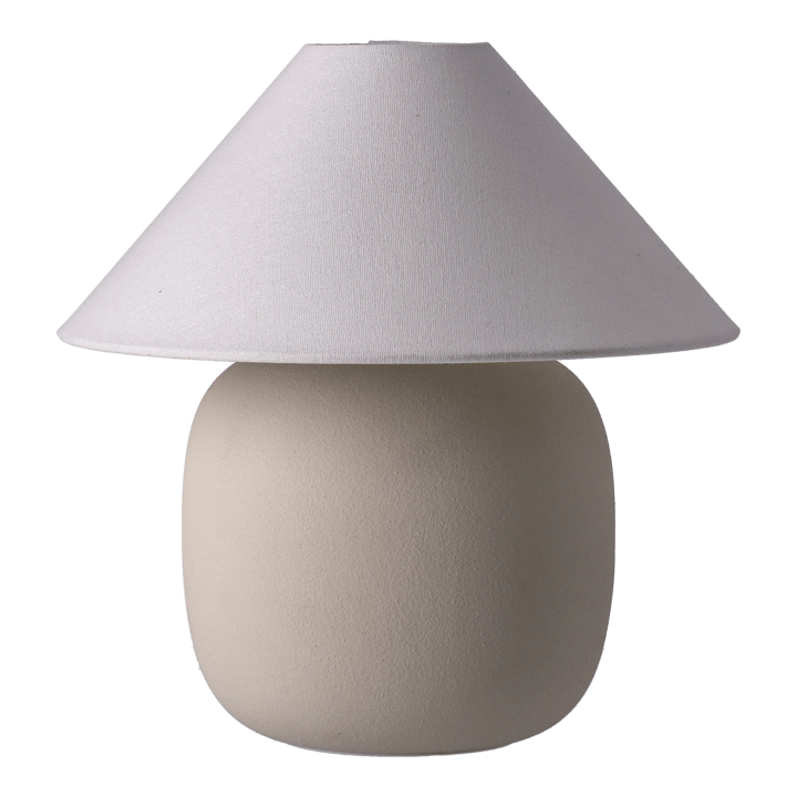 Boulder bordslampa 29 cm beige-white,  Scandi Living