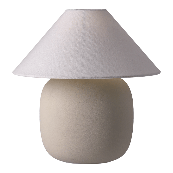 Boulder bordslampa 29 cm beige-white,  Scandi Living