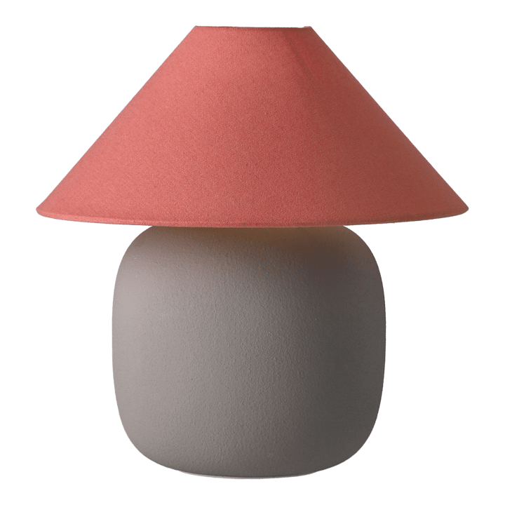 Boulder bordslampa 29 cm grey-peach,  Scandi Living