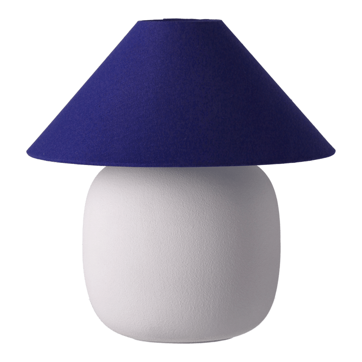 Boulder bordslampa 29 cm white-cobolt,  Scandi Living