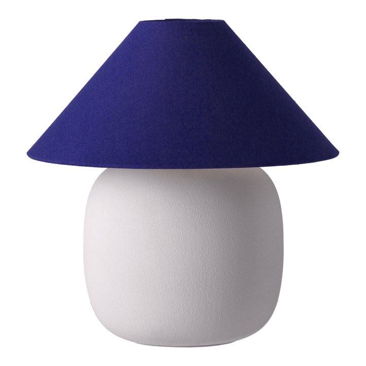 Boulder bordslampa 29 cm white-cobolt,  Scandi Living