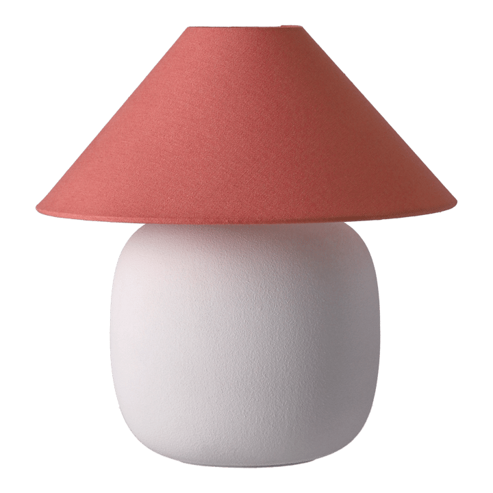 Boulder bordslampa 29 cm white-peach,  Scandi Living