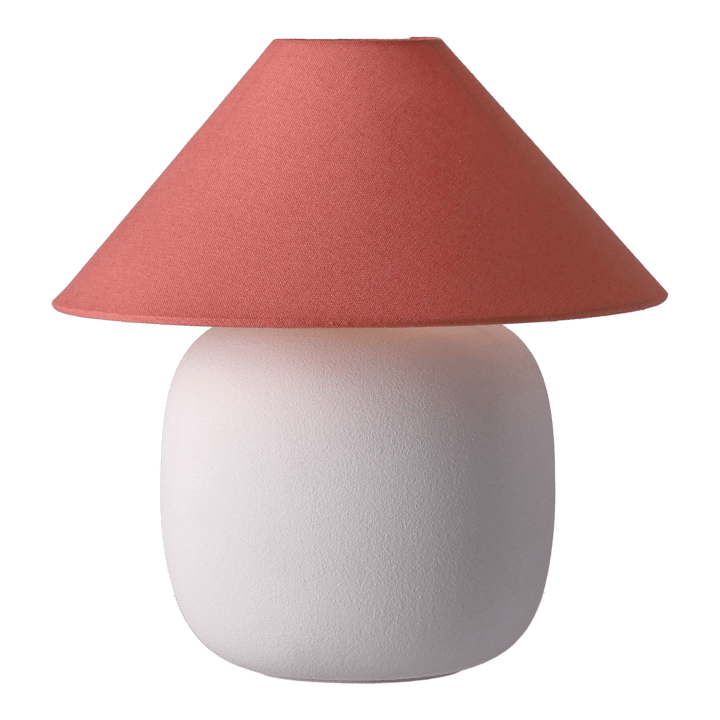 Boulder bordslampa 29 cm white-peach,  Scandi Living