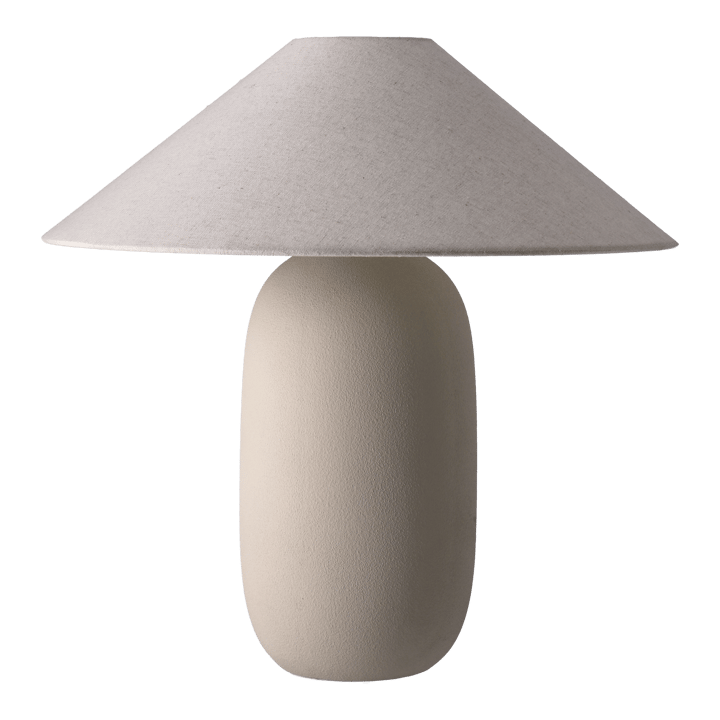 Boulder bordslampa 48 cm beige-nature, Lampfot Scandi Living