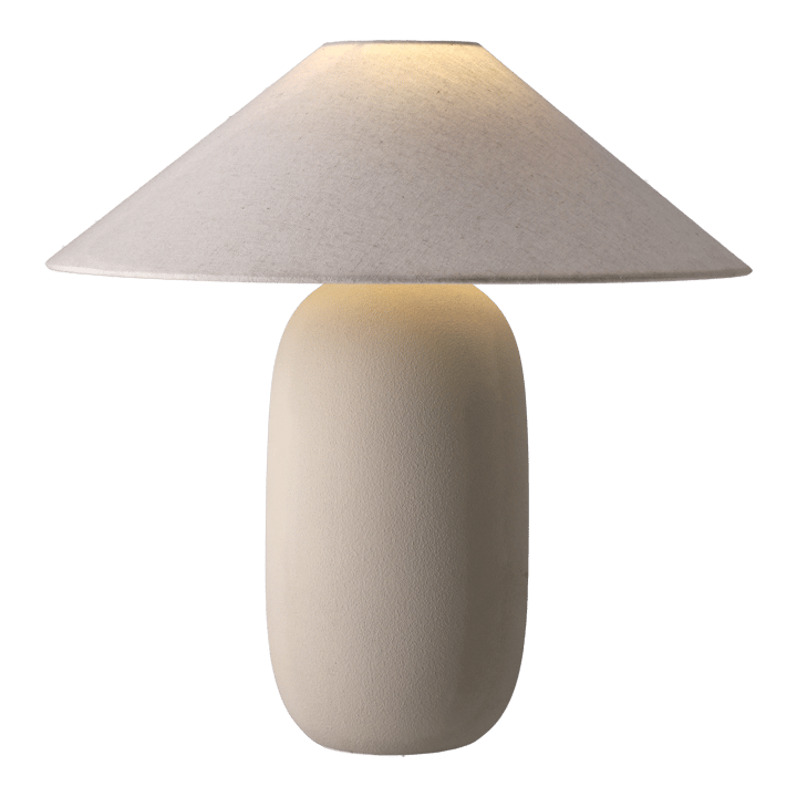 Boulder bordslampa 48 cm beige-nature, Lampfot Scandi Living