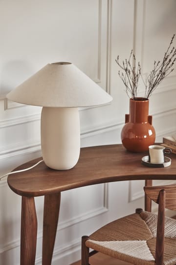 Boulder bordslampa 48 cm beige-nature - Lampfot - Scandi Living